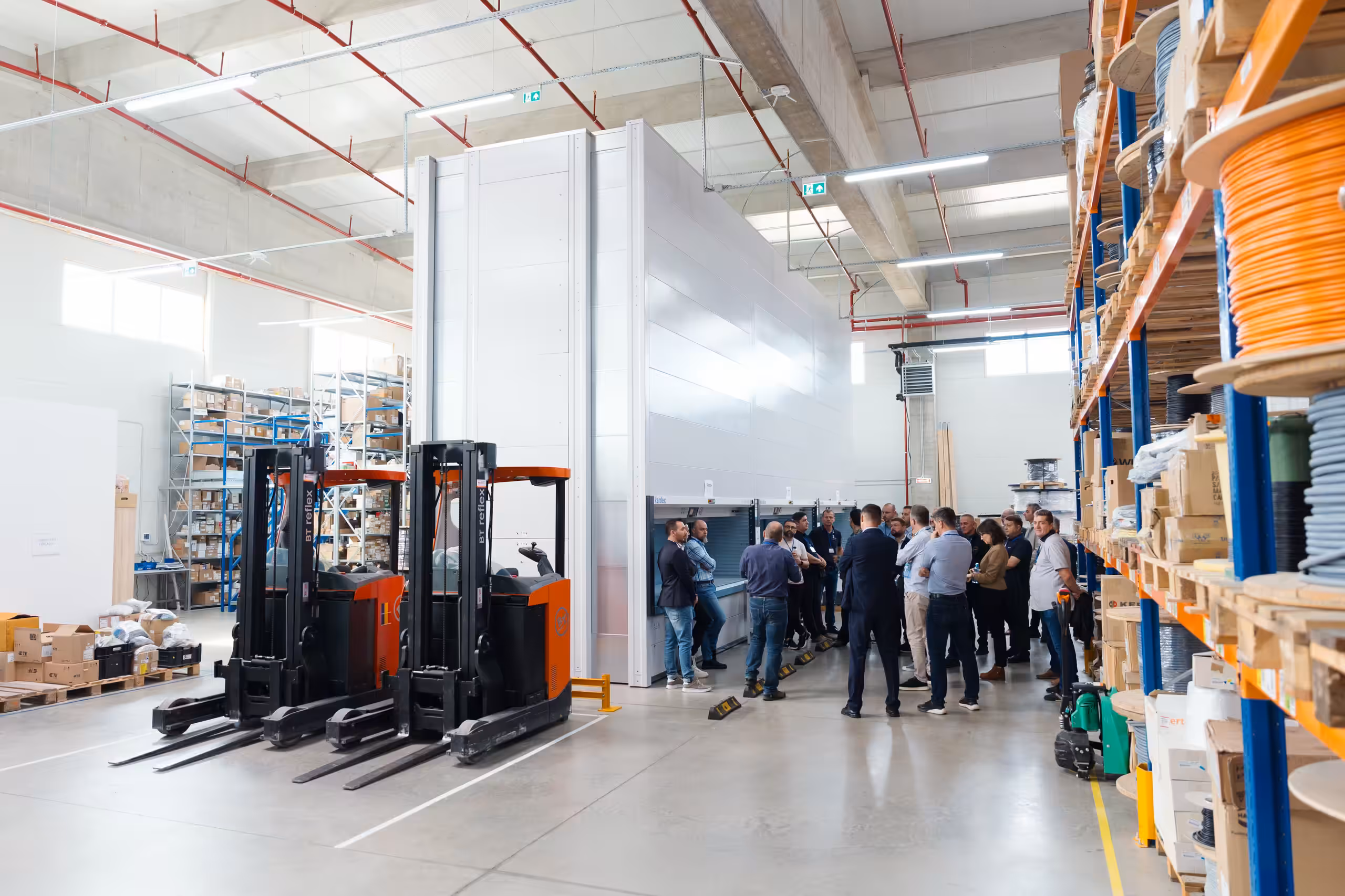 fotograf eveniment industrial networking open doors kardex 12