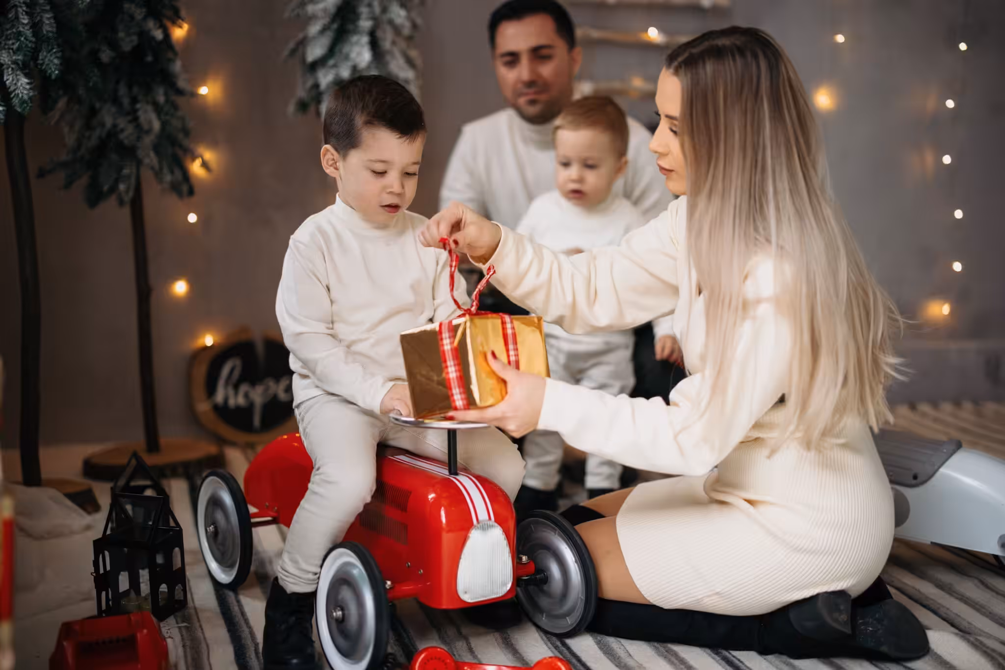 portrete familie craciun studio foto 1