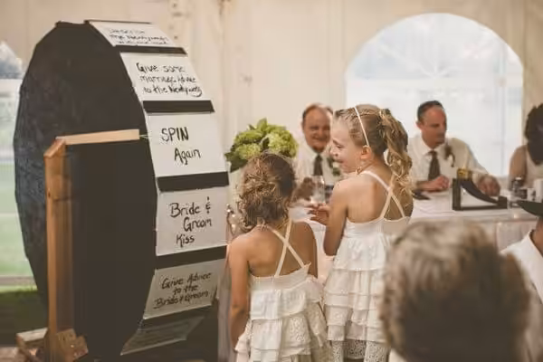 Brown and White Wisconsin Wedding