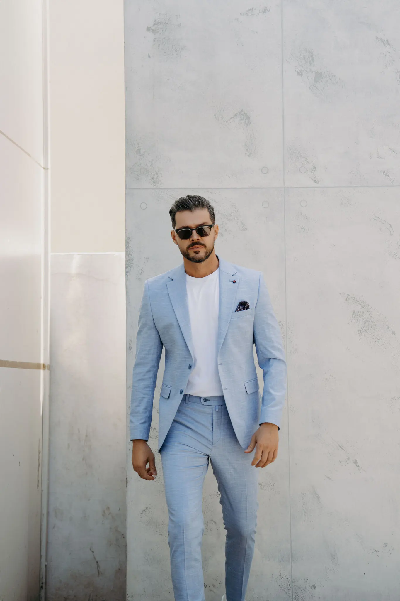 Costume bărbați - Campanie de vară cu Victor Slav 26 casual nunta costume barbati