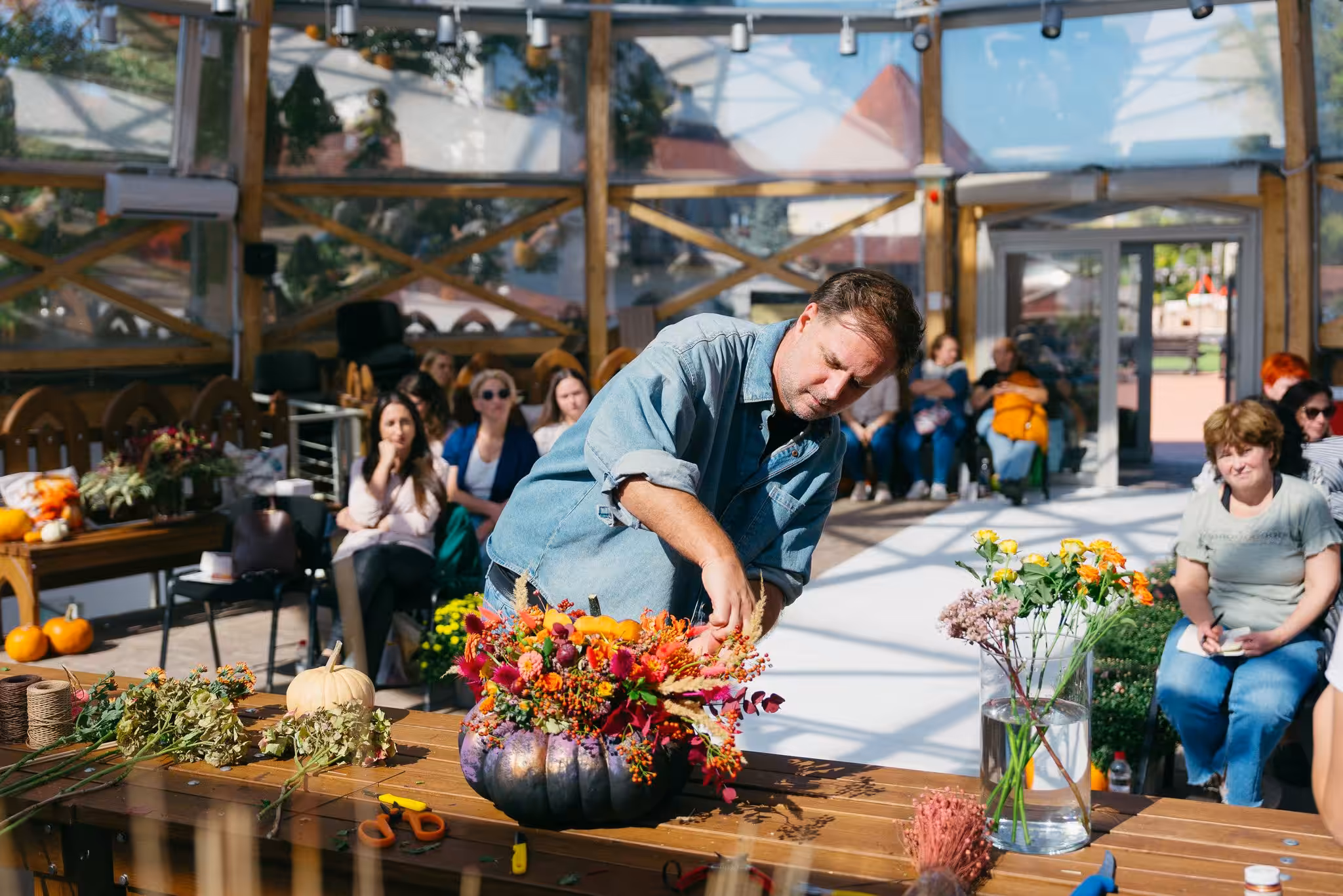 Flower workshop nemeth attila budapest targu mures