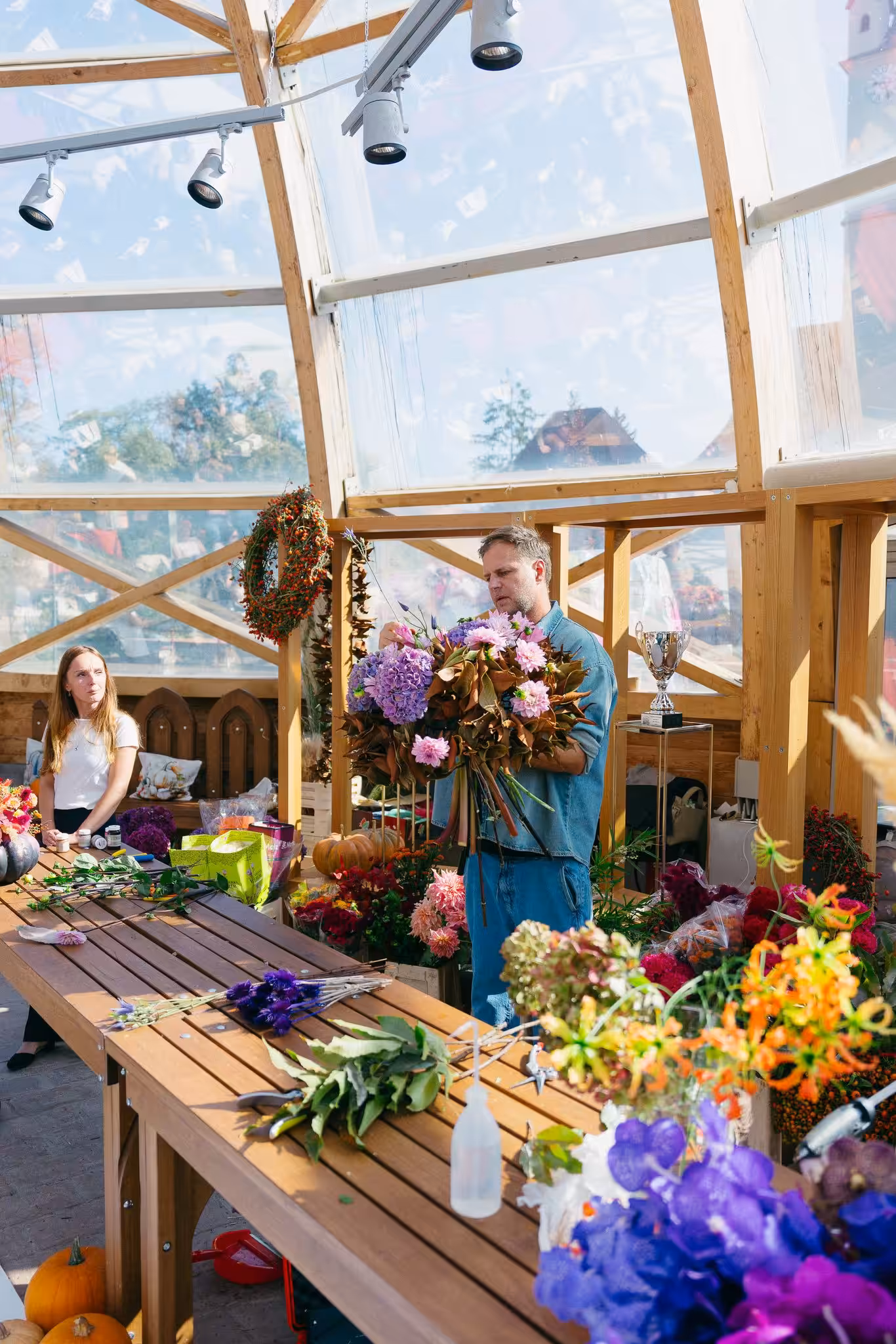 Flower workshop nemeth attila budapest targu mures