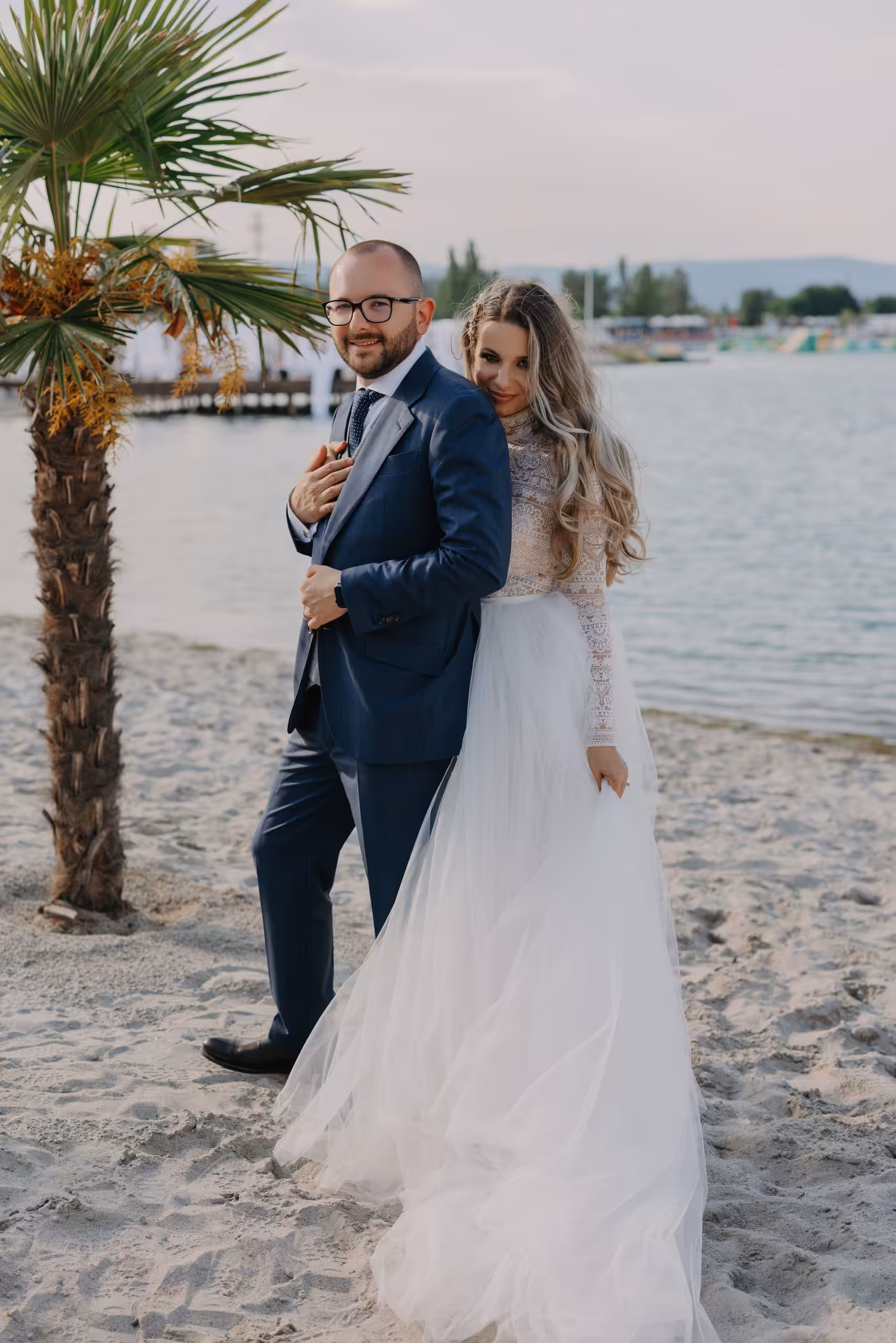 Lupa lake hungary wedding photography