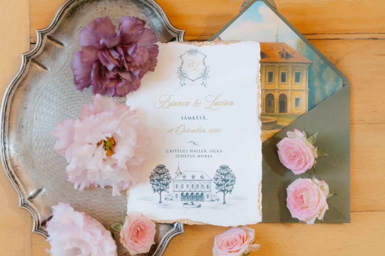 Castelul Haller – Fotograf nuntă | O zi sub semnul eleganței discrete